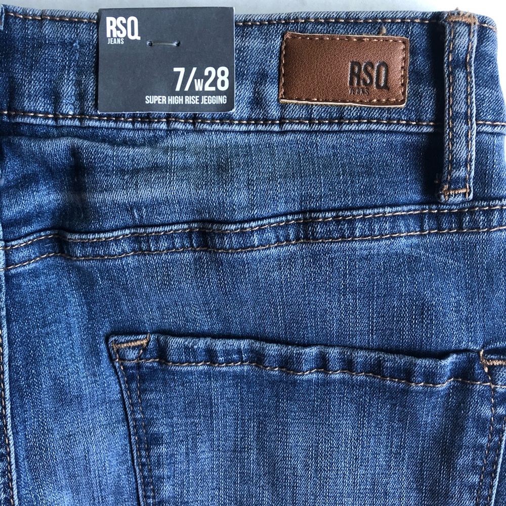 RSQ Jeans Super High Rise Leggings Size 7